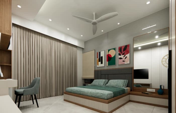 PD house — bedroom