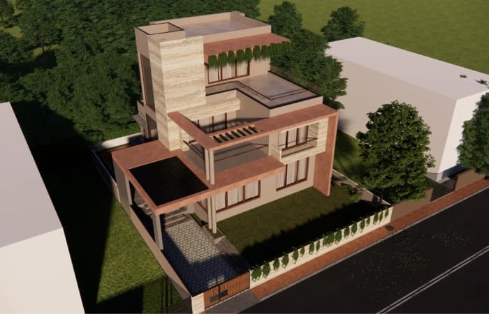 The Canopy house — facade