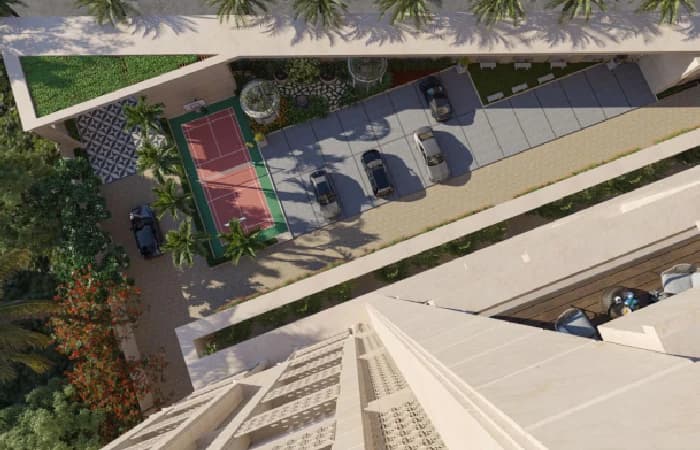 The Palace, Gandhinagar — outdoor space
